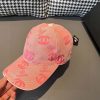 Pink Embroidery Adjustable Baseball Cap MZ-916012 - Image 4