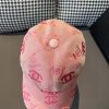Pink Embroidery Adjustable Baseball Cap MZ-916012 - Image 5