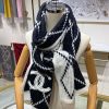 Fashion 100% Cashmere Embroidery Scarf WJ-985148