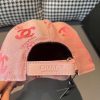Pink Embroidery Adjustable Baseball Cap MZ-916012 - Image 7