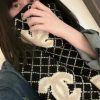 Cashmere Breathable Black Scarf WJ-985127 - Image 7