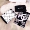 Classic Cashmere  Black and White Squares Long Scarf WJ-985166 - Image 5