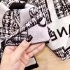Classic Cashmere  Black and White Squares Long Scarf WJ-985166 - Image 7